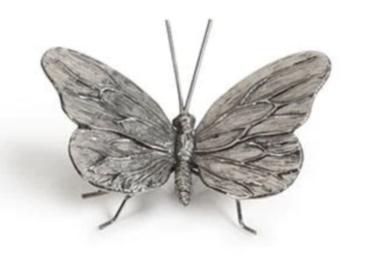 Pewter Butterfly