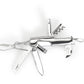 Silver Multi Function Pocket  Knife
