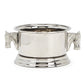 Silver Wine Holder with Horse Handles